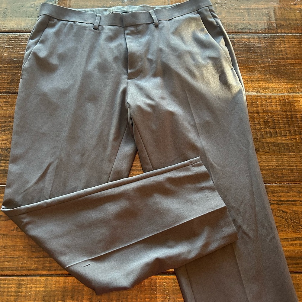 Reaction Kenneth Cole Gray Dress Pants